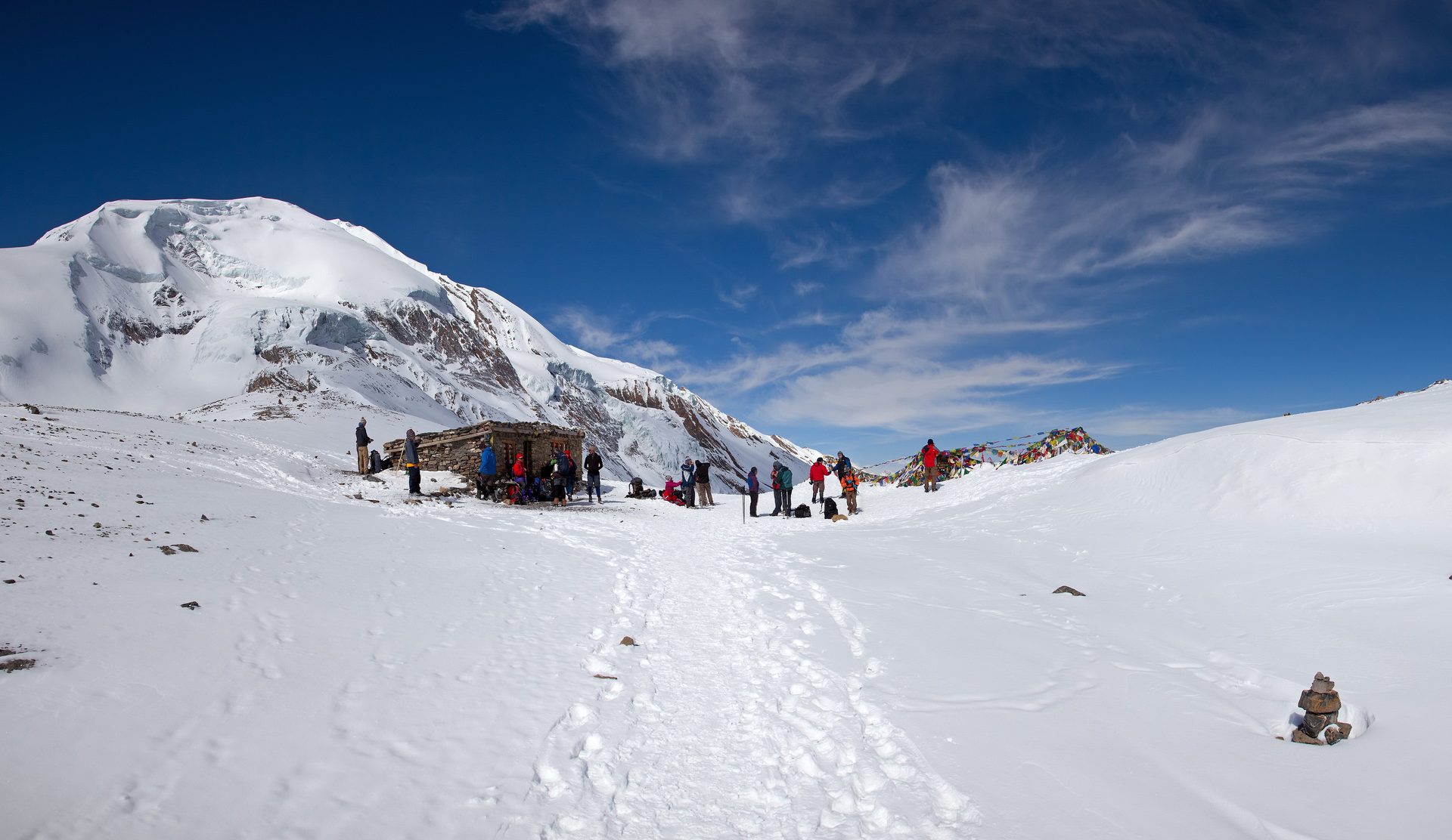 Crossing a high Himalayan pass. — Manaslu Circuit Trek: Complete 2026 Guide